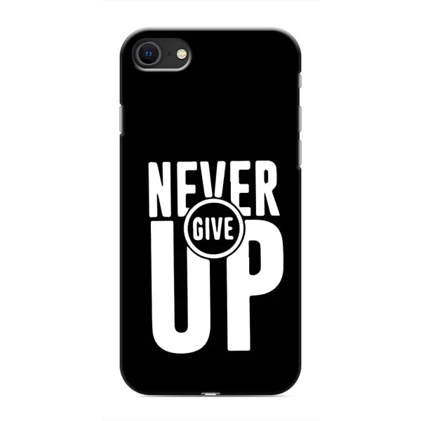 Чехол с рисунком «Never Give UP» для iPhone 8 Чехол с рисунком «Never Give UP» для iPhone 8