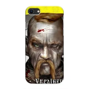 Чехол с картинкой (Патриотический КОЗАК) на iPhone 8 (Одноглазый Козак)
