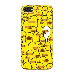 Силіконовий бампер з картинкою звірів для iPhone 8 (Особливий)