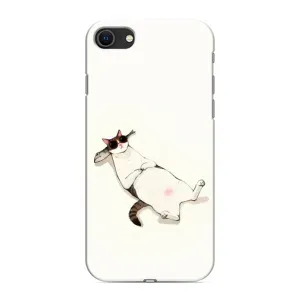 Чехол на тематику: Коты для iPhone 8 (Отдых)