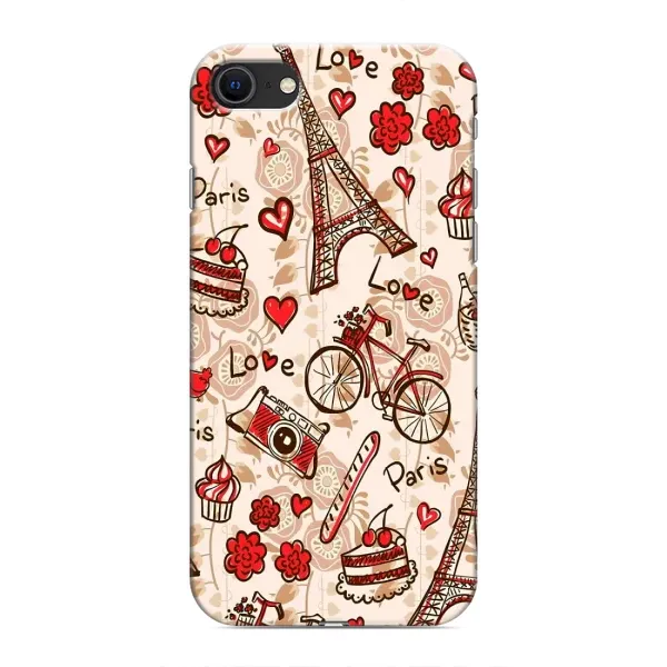 Чехол с рисунком «Париж мечта» для iPhone 8 Чехол с рисунком «Париж мечта» для iPhone 8