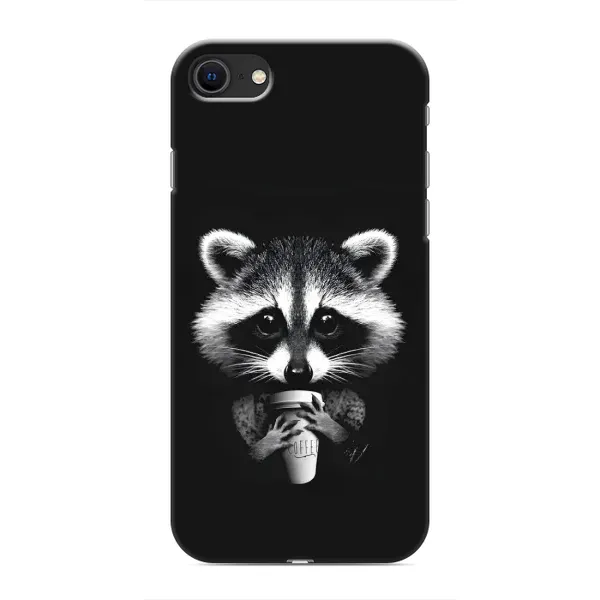 Чехол с рисунком «С кофем» для iPhone 8