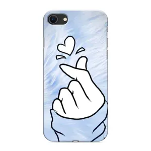 Чехлы (Знак сердечка) на iPhone 8 (Сердечка знак)