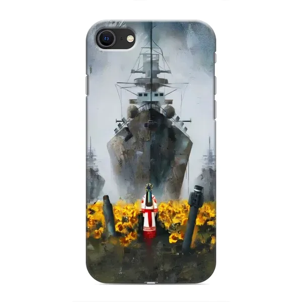 Чехол с рисунком «Смелость» для iPhone 8 Чехол с рисунком «Смелость» для iPhone 8