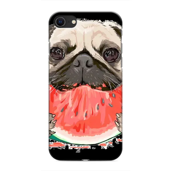 Чехол с рисунком «Смешной Мопс» для iPhone 8 Чехол с рисунком «Смешной Мопс» для iPhone 8