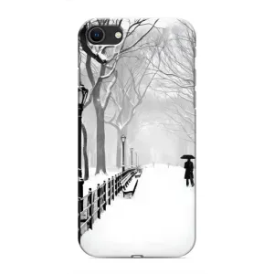 Чехлы на Новый Год iPhone 8 (Снегом замело)