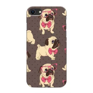 Чохол (ТПУ) Милі песики для iPhone 8 (Песик Мопсікі)