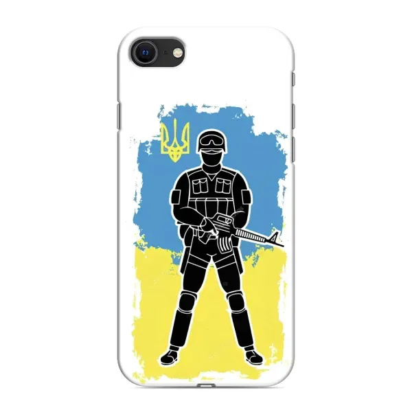 Чехол с рисунком «Солдат Украины» для iPhone 8 Чехол с рисунком «Солдат Украины» для iPhone 8