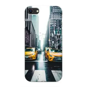 Силиконовый бампер (Работники) на iPhone 8 (Такси)
