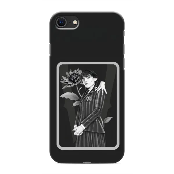 Чехол с рисунком «Венсдей картина» для iPhone 8