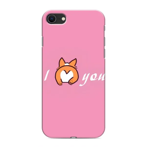 Чехол с рисунком «Я тебя люблю» для iPhone 8 Чехол с рисунком «Я тебя люблю» для iPhone 8