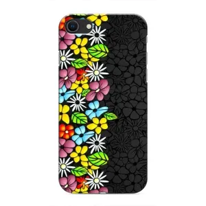 Чехол с Цветами для iPhone 8 (Яркие цветы)