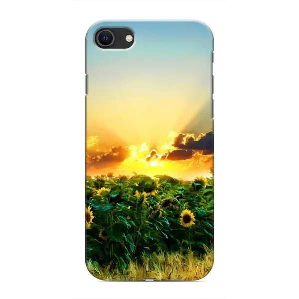 Чехол с рисунком «Закат Солнца» для iPhone 8
