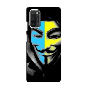 Чехол с Украинской символикой на Блеквью А100 (Анонимус патриот)