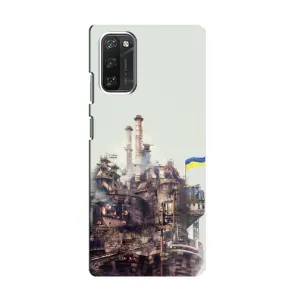 Чехлы на военную тематику для Blackview A100 (Азовсталь)
