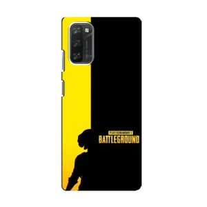 Чохол (TPU) з картинкою "Лого Пабг" на Блеквью А100 (Battlegrounds)