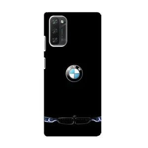 Силіконовий бампер з картинкою машини на Blackview A100 (Чорний BMW)