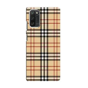 Чехол с Брендами одежды на Блеквью А100 (Burberry стиль)