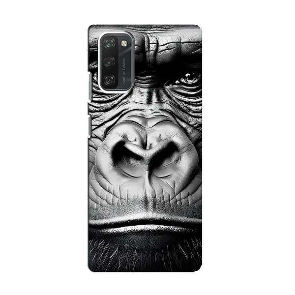 Чехол с рисунком «Черная обезьяна» для Blackview A100 Чехол с рисунком «Черная обезьяна» для Blackview A100