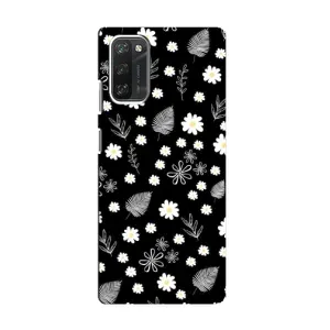 Чохли з тематикою "КВІТИ" на Blackview A100 (цвітіння на чорному)