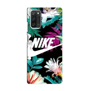 Силіконовый Чохол на Blackview A100 з картинкою НАЙК (Квітковий Nike)