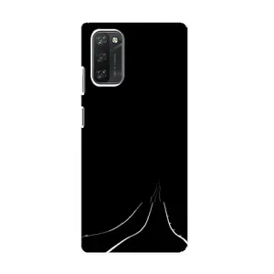 Чохол з картинками на чорному фоні для Blackview A100 (Дорога)