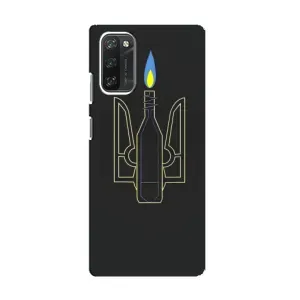 Чехол с картинкой (Патриотический ГЕРБ) на Blackview A100 (Герб - Молотова)