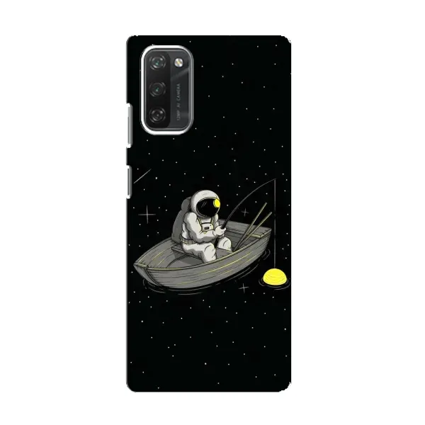 Чехол с рисунком «Космонавт на рыбалке» для Blackview A100 Чехол с рисунком «Космонавт на рыбалке» для Blackview A100