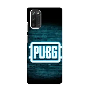 Чохол (TPU) з картинкою "Лого Пабг" на Блеквью А100 (Лого PUBG)