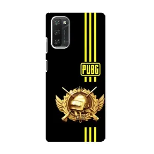 Чохол (TPU) з картинкою "Лого Пабг" на Блеквью А100 (Логотип PUPG)