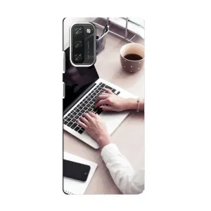 Силиконовый бампер (Работники) на Blackview A100 (Офисный работник)