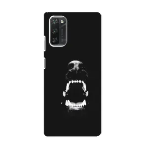 Чехол ДОБЕРМАН для Blackview A100 (Пасть добермана)