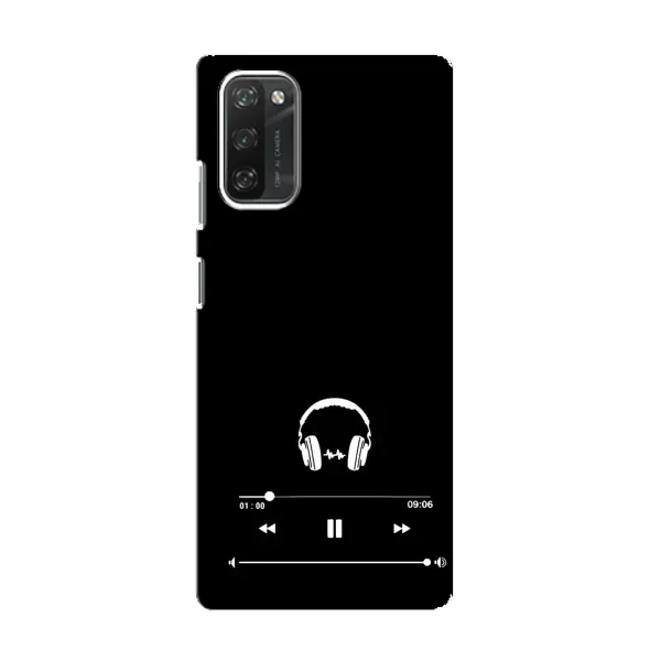 Чехол с рисунком «Плеер» для Blackview A100