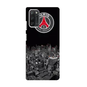 Силиконовые Чехлы принт Футбол на Blackview A100 (PSG)