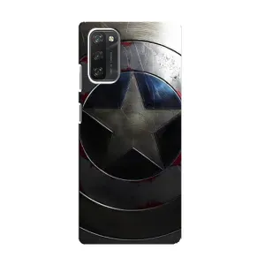 Чохол с Щітом Капітана Америки на Blackview A100 (Ретро Щит Капітана)