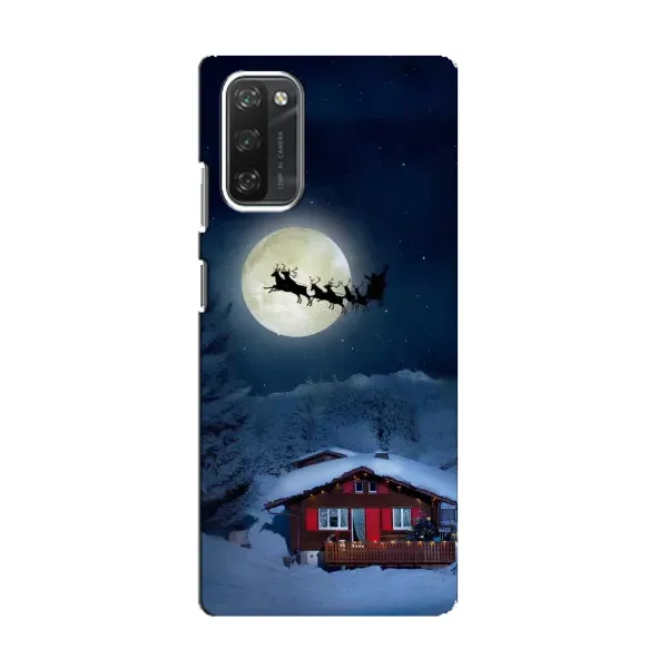 Чехол с рисунком «Санта» для Blackview A100