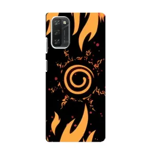 Купить Чехлы на телефон с принтом Anime для Blackview A100 (Солнце Наруто)