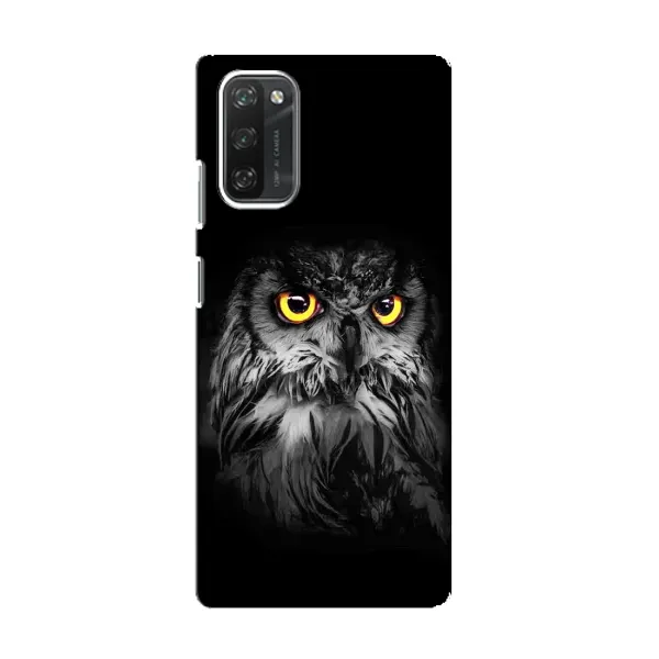 Чехол с рисунком «Сова на чёрном» для Blackview A100 Чехол с рисунком «Сова на чёрном» для Blackview A100