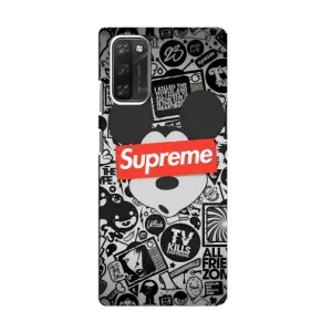 Чехол с Брендами одежды на Блеквью А100 (Supreme Маус)