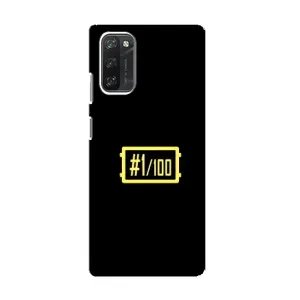 Чохол (TPU) з картинкою "Лого Пабг" на Блеквью А100 (ТОП 1)