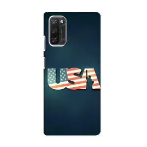 Чехол Флаг USA для Blackview A100 (USA)