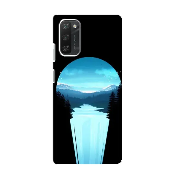 Чехол с рисунком «Синий Водопад» для Blackview A100 Чехол с рисунком «Синий Водопад» для Blackview A100