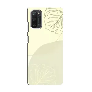 Чохол квітковий дизайн для Blackview A100 (Зелений фон)