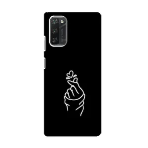 Чехлы (Знак сердечка) на Blackview A100 (Знак Сердечка)