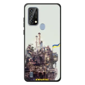 Чехлы на военную тематику для Blackview A50 (Азовсталь)