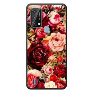 Силиконовый бампер с принтом (цветочки) на uncomplicated (Букет цветов)
