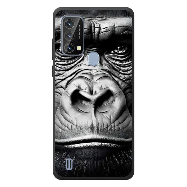 Чехол с рисунком «Черная обезьяна» для Blackview A50 Чехол с рисунком «Черная обезьяна» для Blackview A50