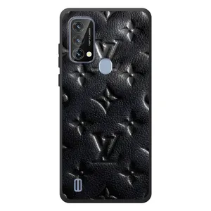 Текстурный Чехол Louis Vuitton для uncomplicated (Черный ЛВ)