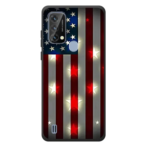 Чехол с рисунком «Флаг США 2» для Blackview A50 Чехол с рисунком «Флаг США 2» для Blackview A50