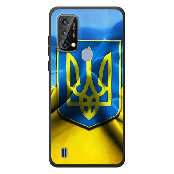 Чехол с рисунком «Герб и Флаг Украины» для Blackview A50 Чехол с рисунком «Герб и Флаг Украины» для Blackview A50